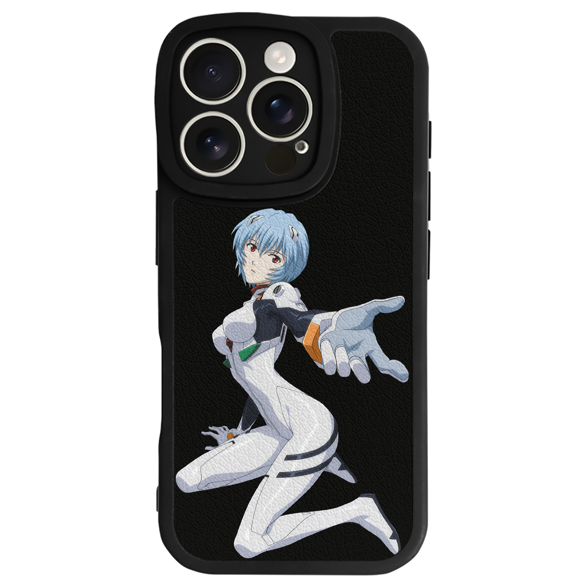 （画像用） EVA 新世紀エヴァンゲリオン 【iPhone 16シリーズ対応】シリコンスマホケース（レザー調） 材質：シリコン